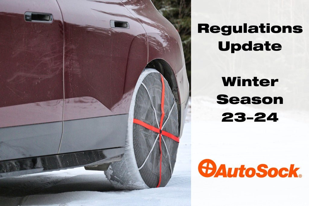 AutoSock gives regulations update about the legal situation for the usage of snow socks worldwide 2023-2024